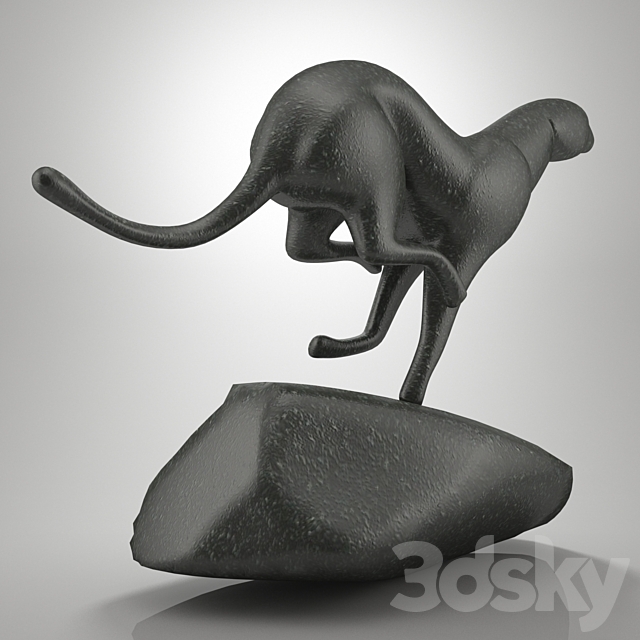 cheetah 3DS Max Model - thumbnail 3