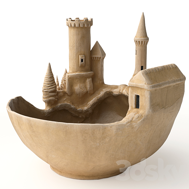 Clay sculpture 3DSMax File - thumbnail 3