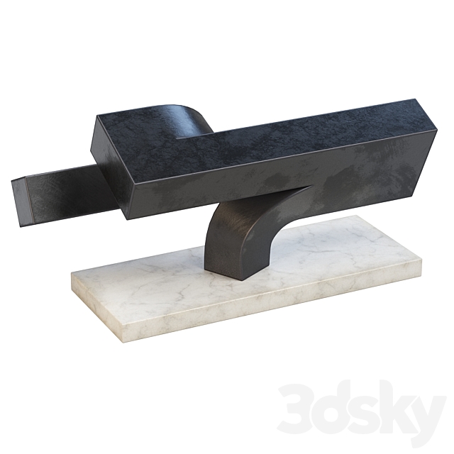 Clement Meadmore Attributed Working Model 3DSMax File - thumbnail 2