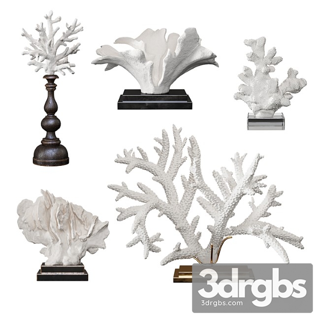 Coral set 4 3dsmax Download - thumbnail 1