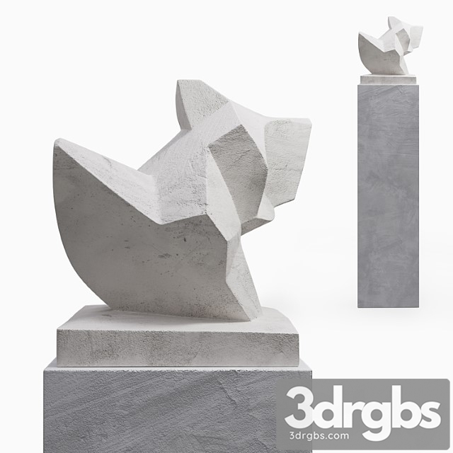 Criver sculpture 3dsmax Download - thumbnail 1