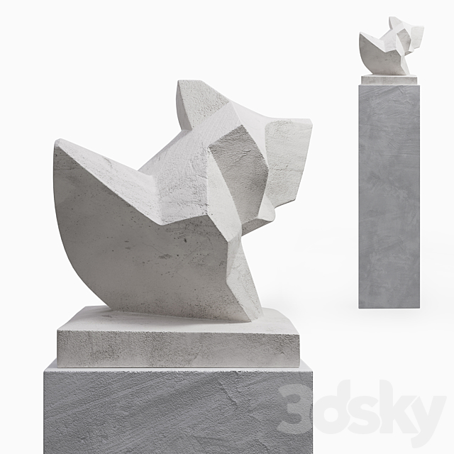 Criver Sculpture 3DSMax File - thumbnail 1