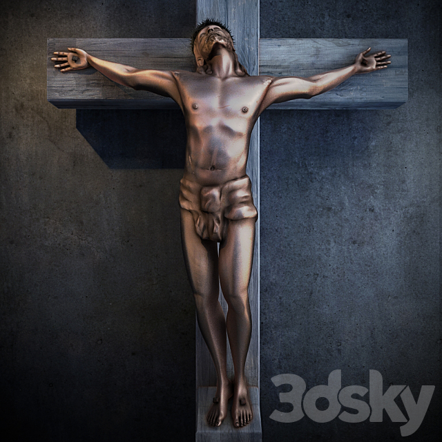 Crucifixion 3DSMax File - thumbnail 1