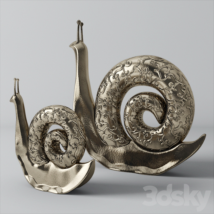 Darchin Snails 3DS Max - thumbnail 1