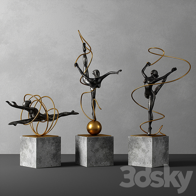 deco sculpture 3DSMax File - thumbnail 1