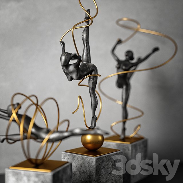 deco sculpture 3DSMax File - thumbnail 3