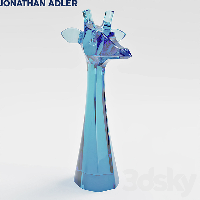 Decor Jonathan Adler Giant Giraffe 3ds Max - thumbnail 1