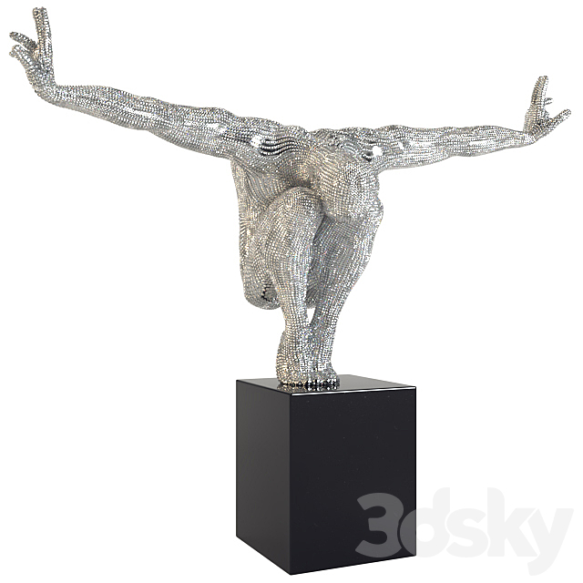 Decorative figurine Athlet 32754 3DSMax File - thumbnail 1