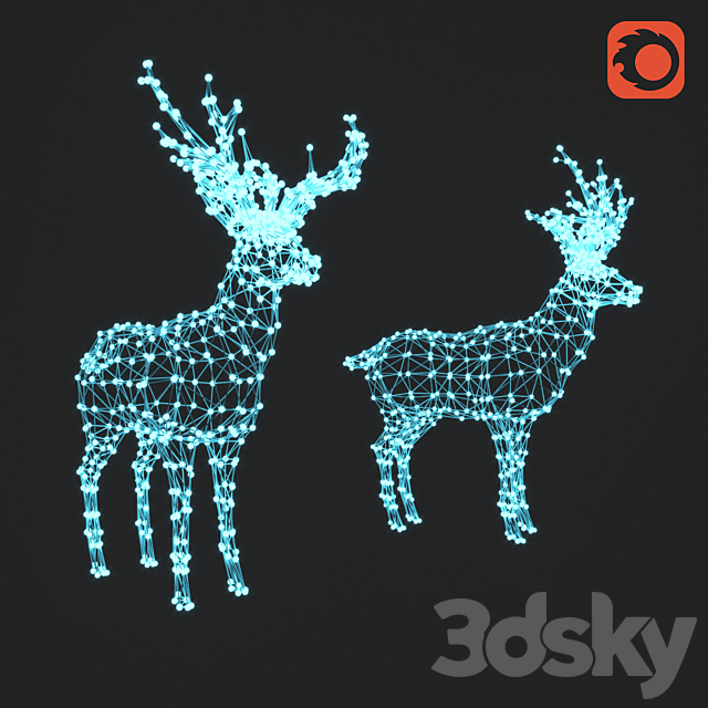 deer 3ds Max - thumbnail 1