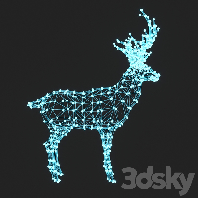 deer 3ds Max - thumbnail 2