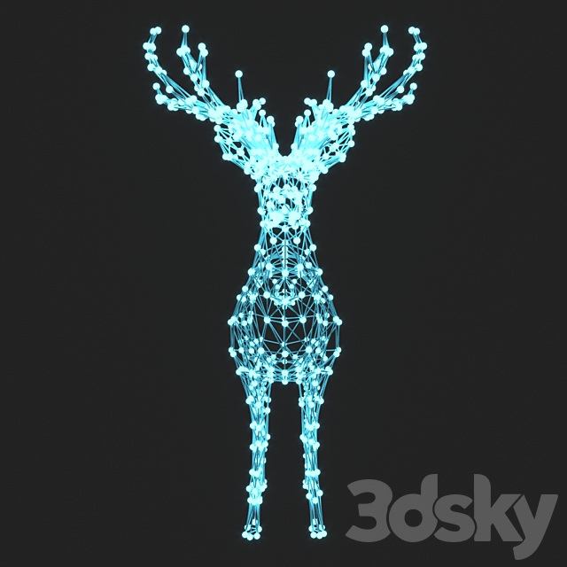 deer 3ds Max - thumbnail 3