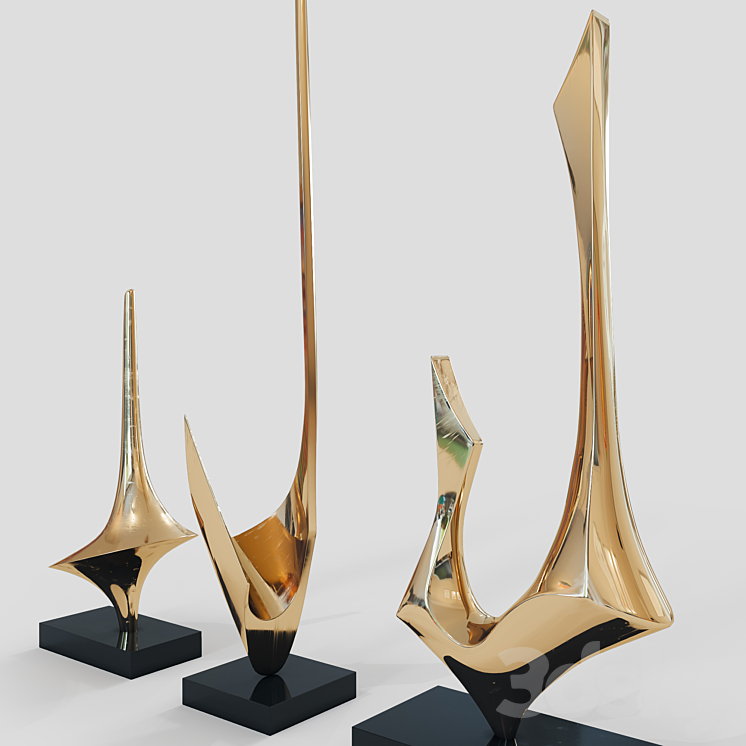 DENIS MITCHELL SCULPTURE SET 3 3DS Max - thumbnail 2