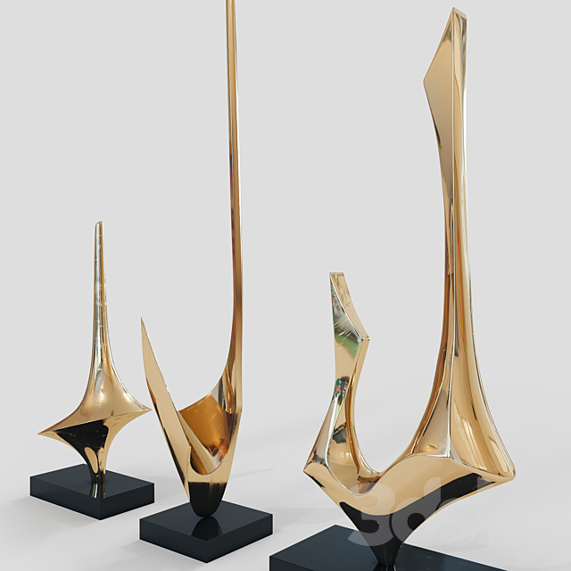 DENIS MITCHELL SCULPTURE SET 3 3DSMax File - thumbnail 2