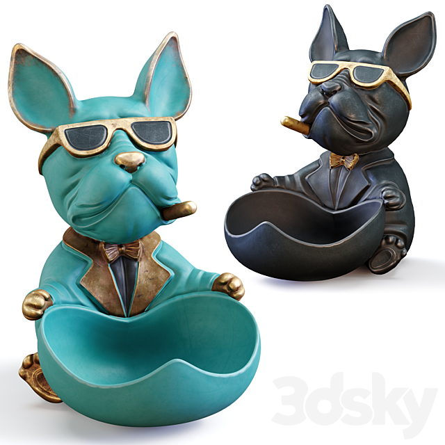 dog decor 3DSMax File - thumbnail 6