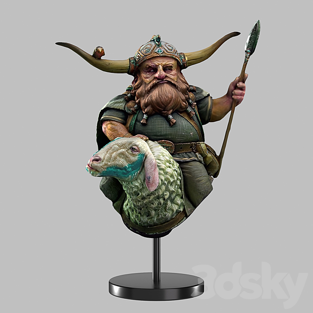 Dwarf 3ds Max - thumbnail 1