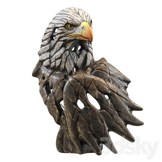 Eagle bust 3DSMax File - thumbnail 1