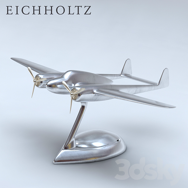 Eichholtz Airplane Fokker Dixieland 3DSMax File - thumbnail 1