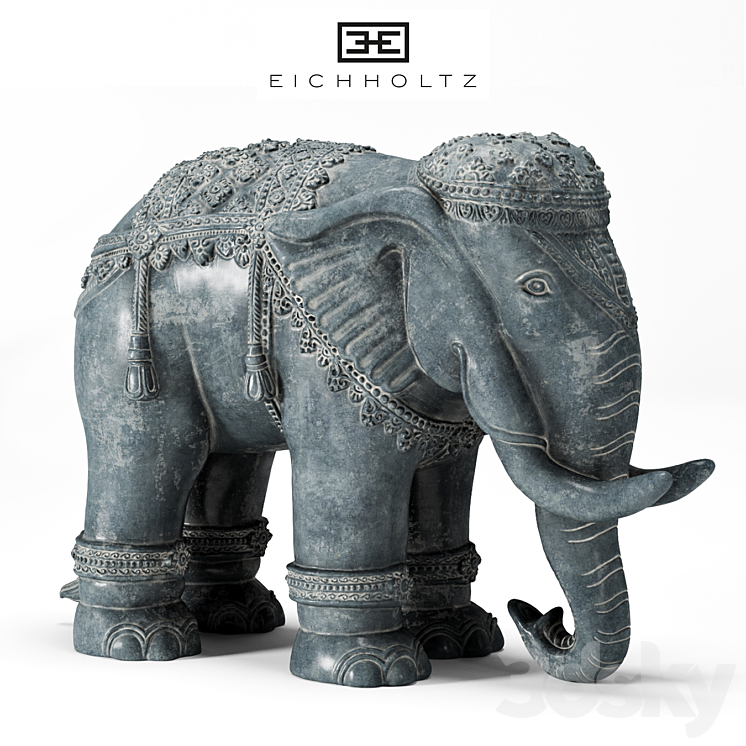 EICHHOLTZ Elephant XL 3DS Max - thumbnail 1