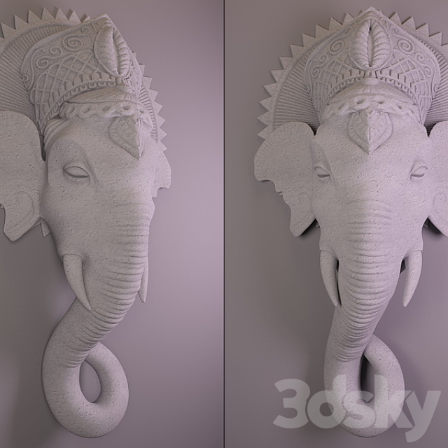 elephant 3ds Max - thumbnail 1