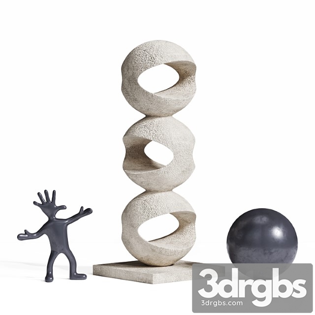 Endless ball ornament sculpture - thumbnail 1