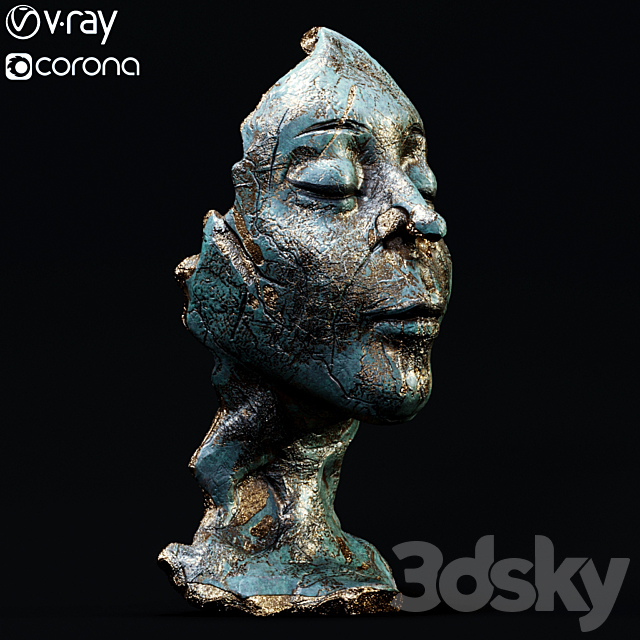 Face Sculpture_2 3DSMax File - thumbnail 1