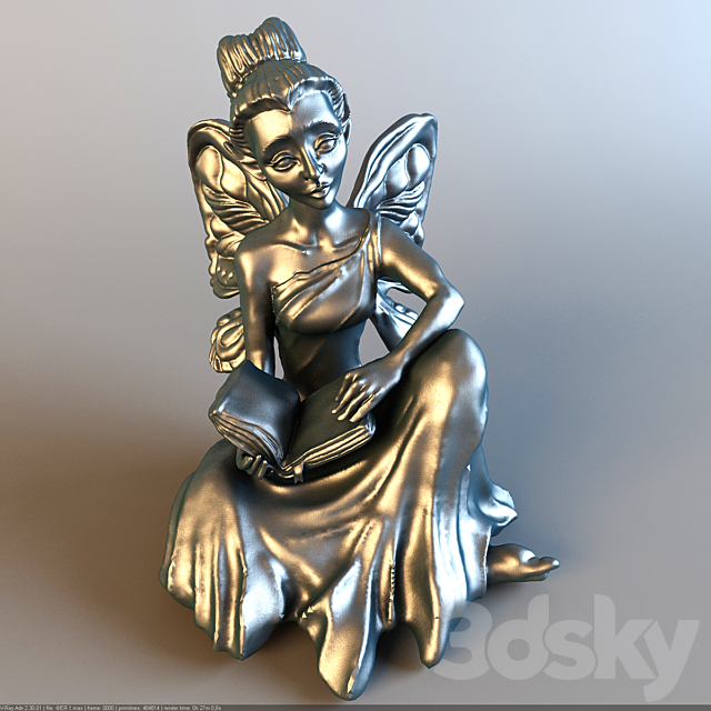 Fairy 3DSMax File - thumbnail 2