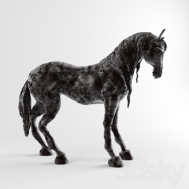 Figurine “HORSE” ARTEVALUCE 3DSMax File - thumbnail 1