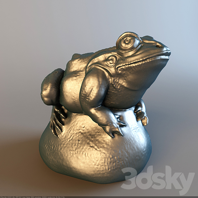 Frog 3DSMax File - thumbnail 1