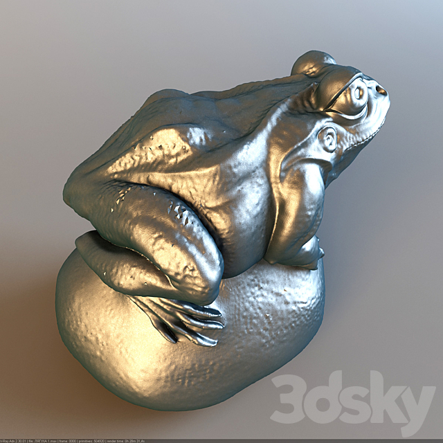 Frog 3DSMax File - thumbnail 2