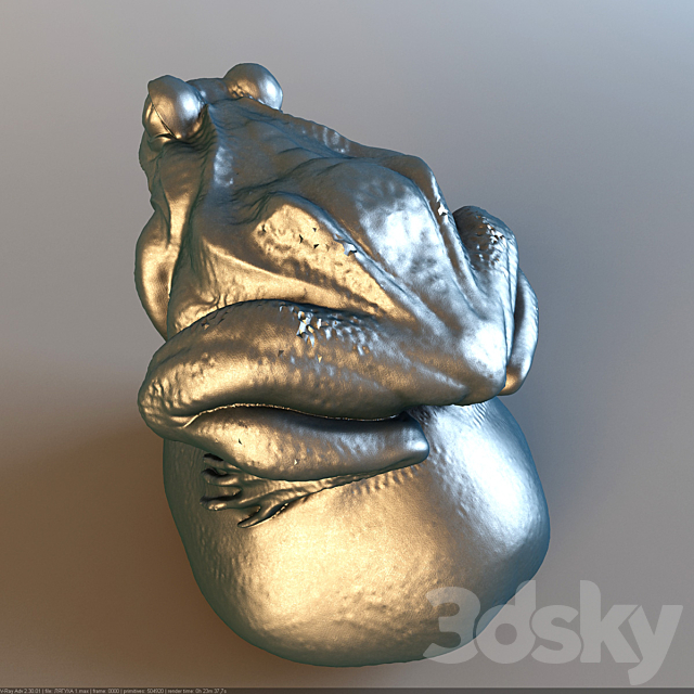 Frog 3DSMax File - thumbnail 3