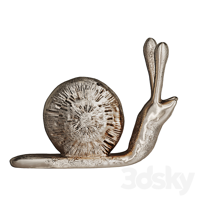 Furniture handle Ulitka Vetvi Store 3DSMax File - thumbnail 2