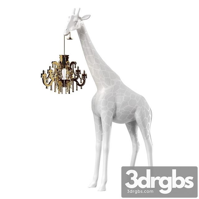 Giraffe in Love Xs By Qeeboo 3dsmax Download - thumbnail 1