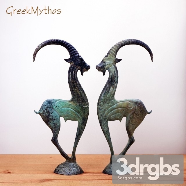 Greek Mythos Wild Goat 3dsmax Download - thumbnail 1