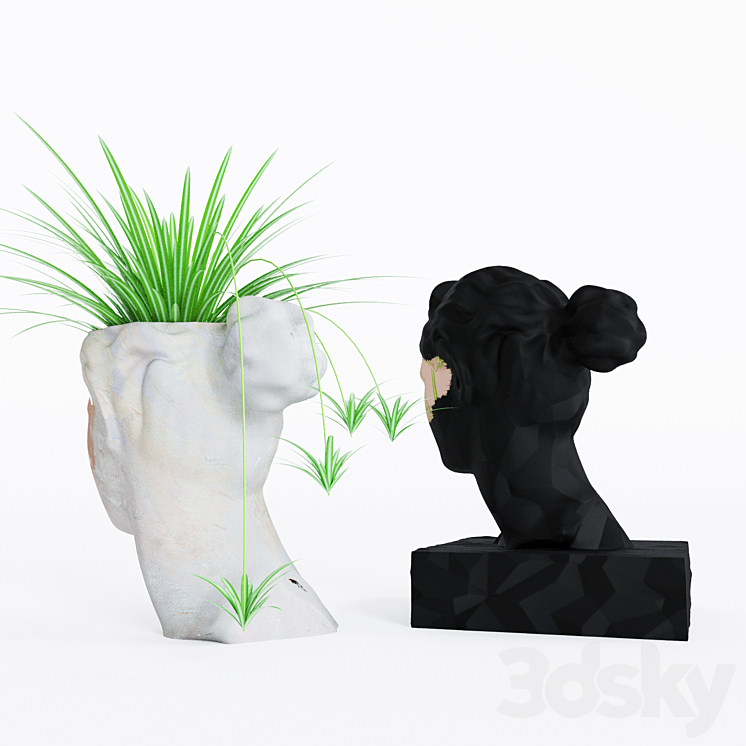 Greek sculpture 3DS Max - thumbnail 2