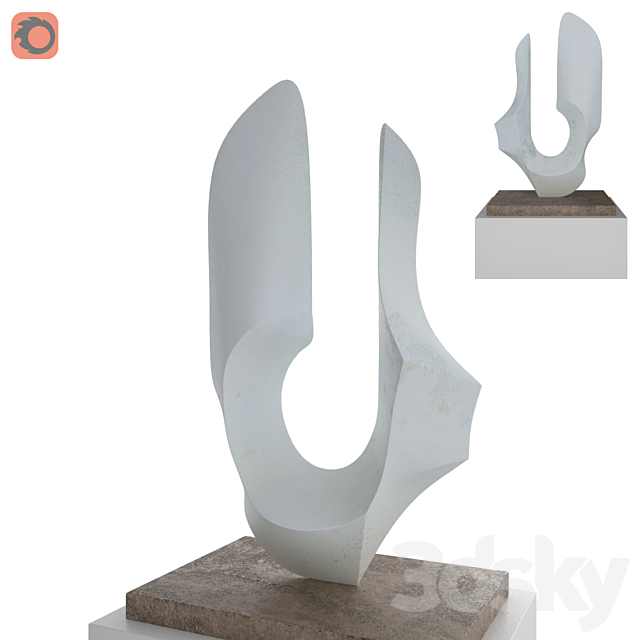 gregory anatchkov sculpture 3DSMax File - thumbnail 3