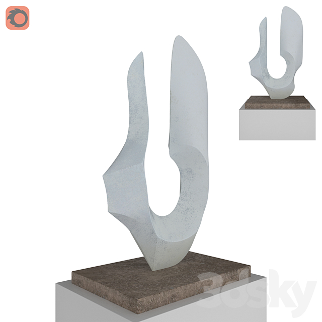 gregory anatchkov sculpture 3DSMax File - thumbnail 4