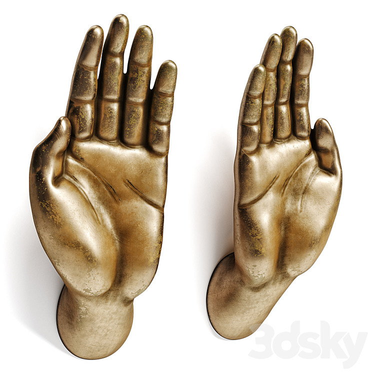 Hands handles 3DS Max - thumbnail 1