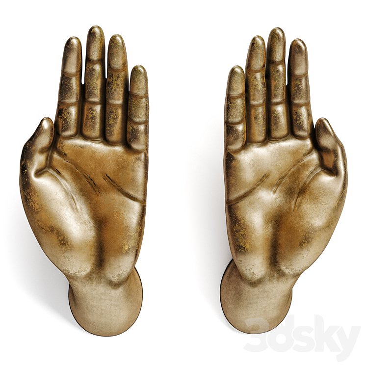 Hands handles 3DS Max - thumbnail 2