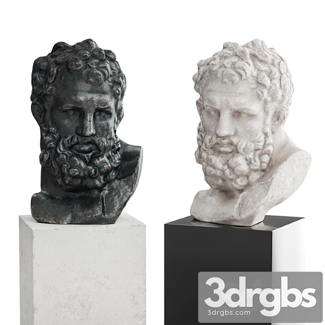 Hercules head bust - thumbnail 1