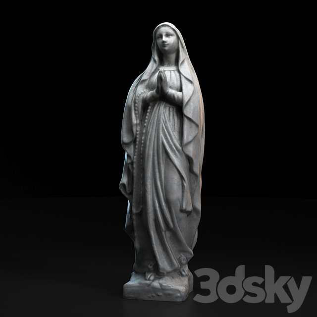 Holy Mary 3ds Max - thumbnail 1