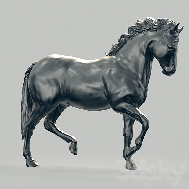 Horse 3ds Max - thumbnail 1