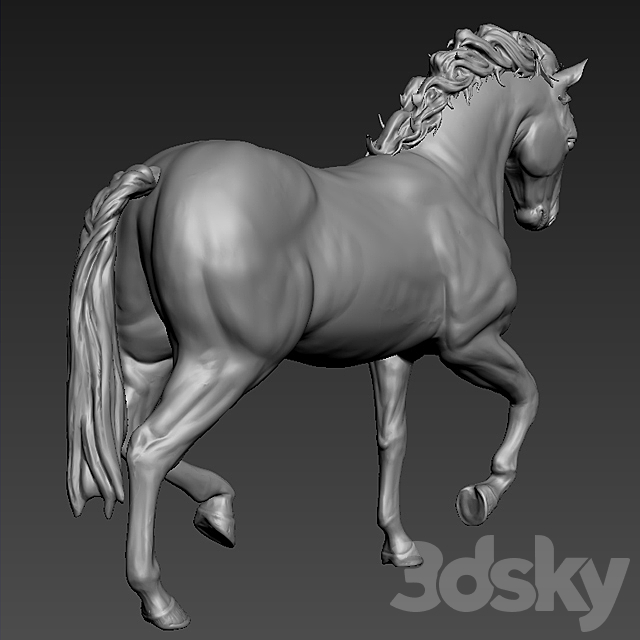 Horse 3ds Max - thumbnail 3