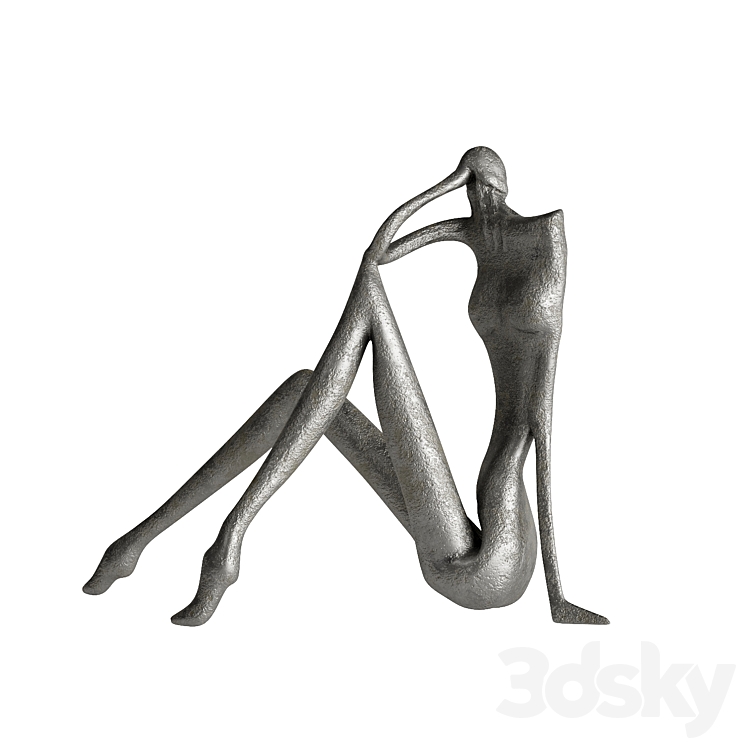 Human Abstract Sculptures 7 3DS Max Model - thumbnail 2