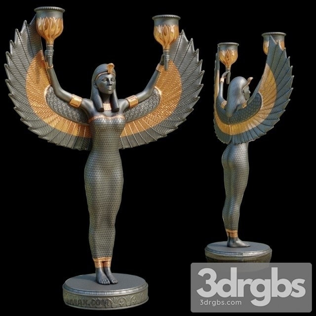 Isida Sculpture 3dsmax Download - thumbnail 1