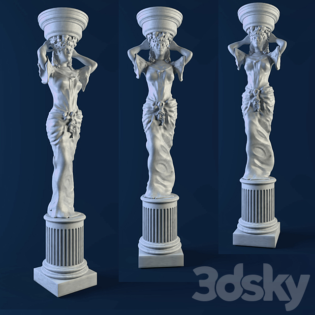 KARYATIDE 3DSMax File - thumbnail 1