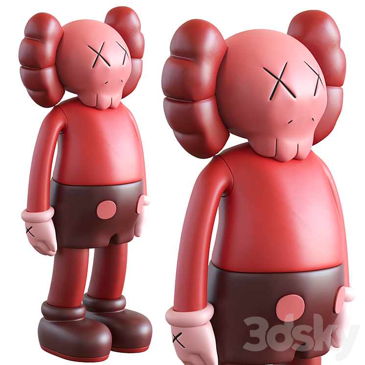 Kaws 3DS Max Model - thumbnail 2