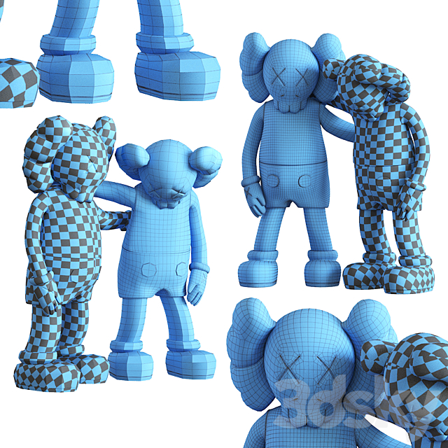 Kaws 3DSMax File - thumbnail 7