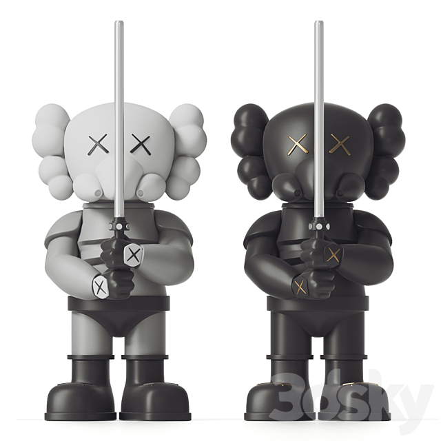 Kaws 3DSMax File - thumbnail 1