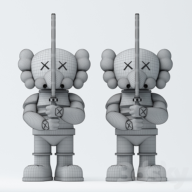 Kaws 3DSMax File - thumbnail 2