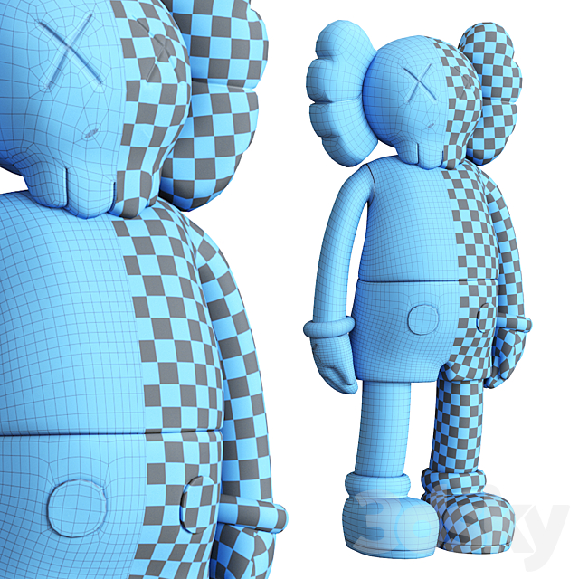 Kaws 3DSMax File - thumbnail 7